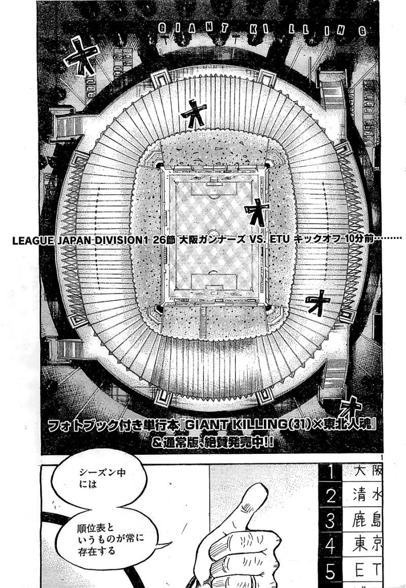 Giant Killing - Chapter 330 - Page 1